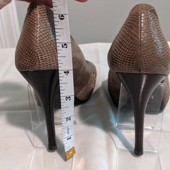 Moda Spana tan heels / pumps - Picture 6 of 8